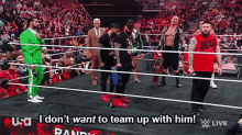 Wwe Kevin Owens GIF - Wwe Kevin Owens I Dont Want To Team Up With Him GIFs