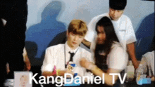 Wanna One Kang Daniel GIF - Wanna One Kang Daniel Laugh GIFs