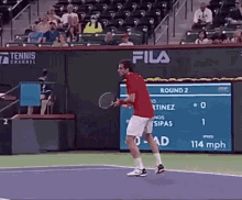Pedro Martinez Overhead Smash GIF - Pedro Martinez Overhead Smash Tennis GIFs