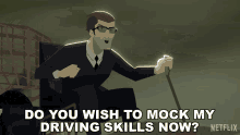 Do You Wish To Mock My Driving Skills Now Chase Devineaux GIF - Do You Wish To Mock My Driving Skills Now Chase Devineaux Agent Devineaux GIFs