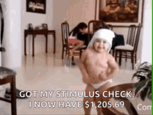 Stimulus Check Baby GIF - Stimulus Check Baby Cute GIFs