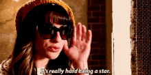 glee rachel berry its really hard being a star star being a star glee rachel berry its really hard being a star star being a star
