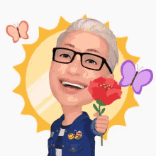 ar emoji flowers for you love you the interview