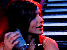 One Tree Hill Brooke Davis GIF - One Tree Hill Brooke Davis And Shes Right GIFs