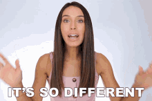 Its So Different Shea Whitney GIF - Its So Different Shea Whitney Its Not The Same GIFs