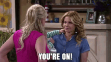 You'Re On! GIF - Fuller House Youre On GIFs