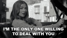 Im The Only One Willing To Deal With You Denise Mcbride GIF - Im The Only One Willing To Deal With You Denise Mcbride Goliath GIFs