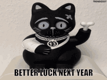 Waving Cat Happy New Year GIF - Waving Cat Happy New Year Lucky Cat GIFs