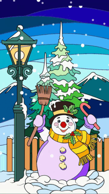 Christmas Snowman GIF - Christmas Snowman Winter GIFs
