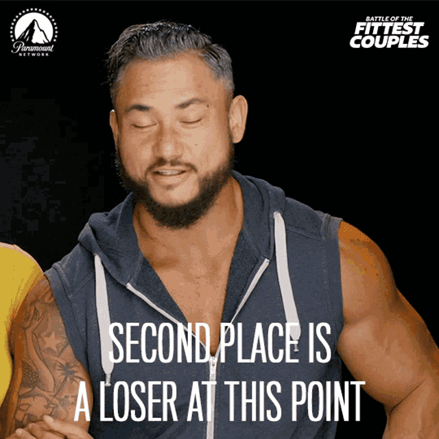 Second Place Is A Loser At This Point Second Place Is The First Loser Gif Second