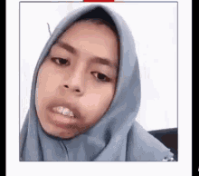 Aku Tak Biasa~ GIF - Nuraini Tik Tok Cewek Jilbab GIFs