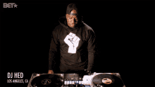 dj hed bet hip hop awards2020 bet networks turntables dj hed bet hip hop awards2020 bet networks turntables