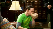 Can'T Breathe GIF - Panic Big Bang Theory Paper GIFs