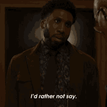 Id Rather Not Say Jay Dipersia GIF - Id Rather Not Say Jay Dipersia The Good Fight GIFs