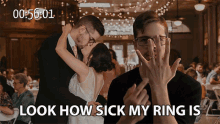 Look How Sick My Ring Is Show Off GIF - Look How Sick My Ring Is Show Off Proud GIFs