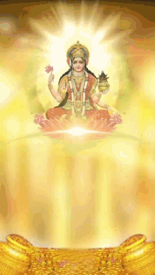 Hindu Goddesses Lakshmi Ji Mata Lakshmi GIF - Hindu Goddesses Lakshmi Ji Mata Lakshmi Lakshmi Devi Ji GIFs