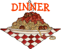 Dinner Spaghetti Dinner Sticker - Dinner Spaghetti Dinner Spaghetti And Meatballs Stickers