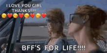 Thelma And Louise Bf Fs For Life GIF - Thelma And Louise Bf Fs For Life Bff GIFs