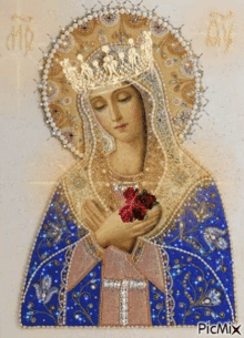Virgin Mary Blessed GIF - Virgin Mary Blessed Catholic GIFs