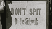 dont spit on the sidewalk it spreads disease how advertisers joined the fight against germs no spiting disease
