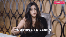 you have to learn ekta kapoor pinkvilla woman up you gotta learn