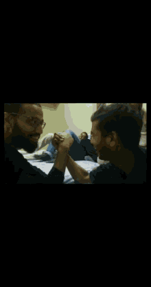 arm wrestling fight strong man