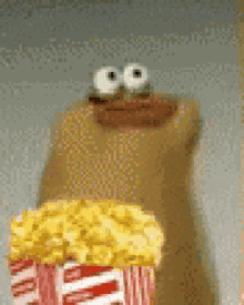 Eating Popcorn GIF - Eating Popcorn Weird GIFs