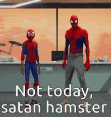 Not Today Satan Hamster GIF - Not Today Satan Hamster Im Out GIFs