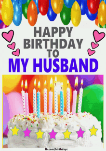 Happy Birthday Husband GIF - Happy Birthday Husband Love GIFs