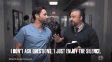 I Dont Ask Questions I Just Enjoy The Silence GIF - I Dont Ask Questions I Just Enjoy The Silence Max Goodwin GIFs