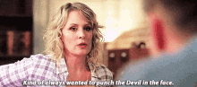 supernatural mary punch the devil