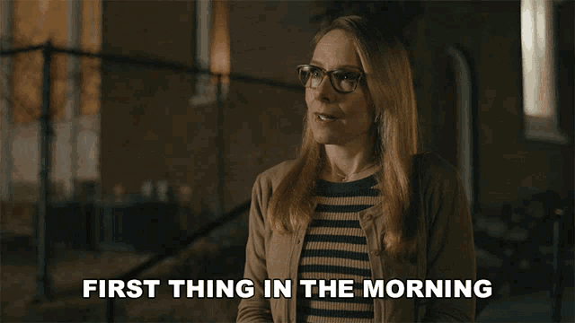 First Thing In The Morning Amy Ryan First Thing In The Morning Amy Ryan Carol Jensen