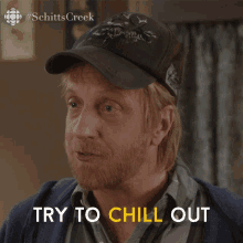 Try To Chill Out My Man Chris Elliot GIF - Try To Chill Out My Man Chris Elliot Roland GIFs