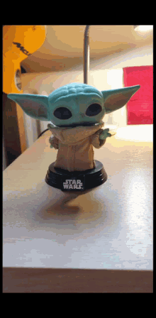 Star Wars Baby Yoda GIF - Star Wars Baby Yoda Bobblehead GIFs