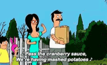 bob burgers cranberry sauce dance
