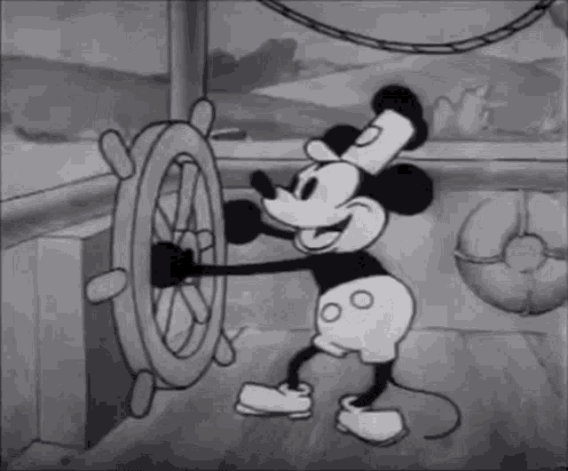 Una foto de Morante cada día Mickey-mouse-steamboat-willie