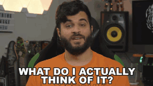 What Do I Actually Think Of It Andrew Baena GIF - What Do I Actually Think Of It Andrew Baena Confused GIFs