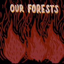 Our Forests Are Burning I Will Vote GIF - Our Forests Are Burning I Will Vote Forests GIFs