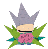 Crying Tooth Decay Ike Sticker - Crying Tooth Decay Ike South Park Stickers