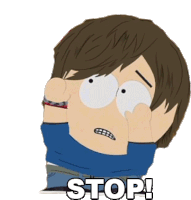 Stop Bridon Gueermo Sticker - Stop Bridon Gueermo South Park Stickers