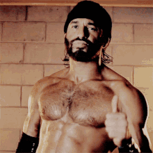 aew trent beretta thumbs up aew trent beretta thumbs up