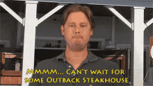 Mmmm... Can'T Wait For Some Outback Steakhouse GIF - Mmm Cant Wait Tim And Eric GIFs