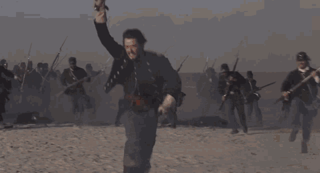 Charge Civil War GIF - Charge Civil War Civil War Charge GIFs