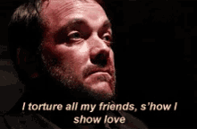 Crowley Torture GIF - Crowley Torture Friends GIFs