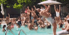 Pool Party Back Flip GIF - Pool Party Back Flip Summer Feels GIFs