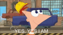 Phineas And Ferb Yes GIF - Phineas And Ferb Yes Yes I Am GIFs
