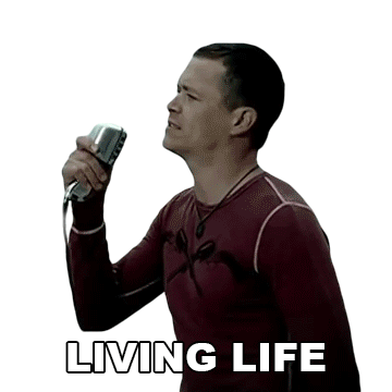 Living Life Brad Arnold Sticker - Living Life Brad Arnold 3doors Down Stickers