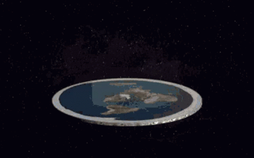 Terraplanistas. La Tierra es plana, sus cojones cuadrados. Flat-earth-asteroid