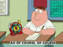 Family Guy Peter Griffin GIF - Family Guy Peter Griffin Of Course GIFs