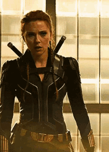 Black Widow Scarlett Johansson GIF - Black Widow Scarlett Johansson GIFs